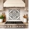 Scroll Tile Embossing 12 x 12 Stencil | FS115 by Designer Stencils | Pattern Stencils |